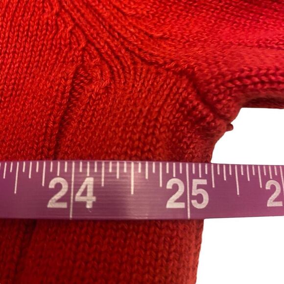 Nautica Red V-Neck Men's Pullover Sweater Size XXL - Picture 10 of 12